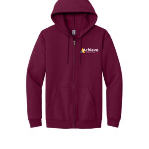 Achieve Services    Gildan® Heavy Blend™ Full-Zip Hooded Sweatshirt