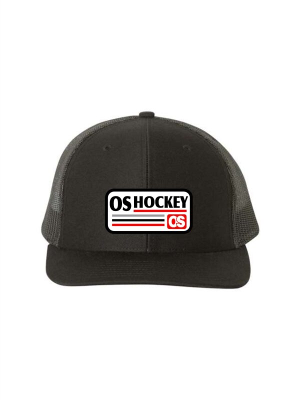 OS Hockey General Richardson Snapback Trucker Cap-Black