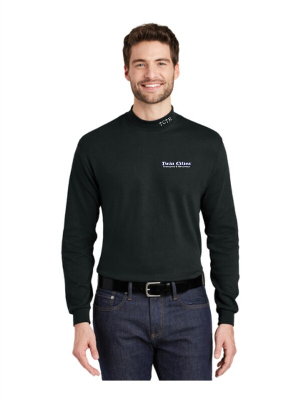 TCTR Port Authority® Interlock Knit Mock Turtleneck