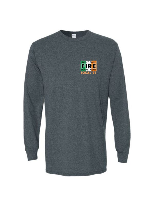 SPFD St. Pat's Gildan®  Heavy Cotton™ 100% Cotton Long Sleeve T-Shirt