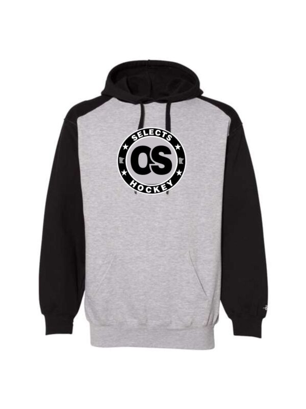 OS Selects Badger Sport Athletic Fleece Hooded Sweatshirt