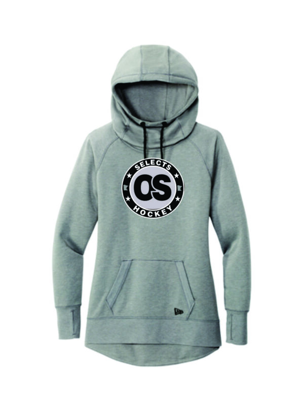 OS Selects New Era® Ladies Tri-Blend Fleece Pullover Hoodie