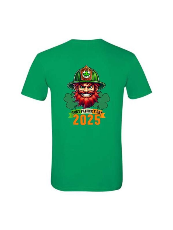 SPFD St. Pat's Gildan Softstyle® Men's T-Shirt-Green - Image 2