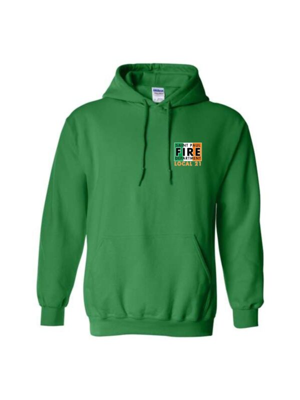 SPFD St. Pat's Gildan® Heavy Blend™ Hooded Sweatshirt-Green