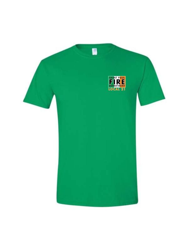 SPFD St. Pat's Gildan Softstyle® Men's T-Shirt-Green