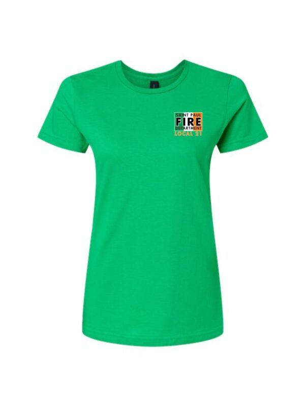 SPFD St. Pat's Gildan Softstyle® Women's T-Shirt-Green