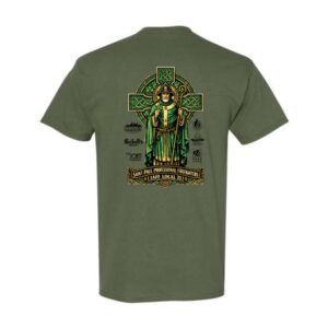SPFD St. Pat's Gildan Softstyle® Men's T-Shirt-Green
