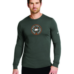 White Bear Lake Boys Lacrosse     Nike Dri-FIT Cotton/Poly Long Sleeve Tee-Anthracite