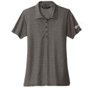 Nextern TravisMathew Women's Oceanside Heather Polo - Black Heather