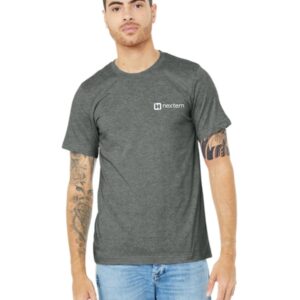 Nextern BELLA+CANVAS® Unisex Heather CVC Short Sleeve Tee - Deep Heather