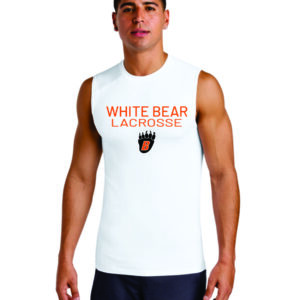 White Bear Lake Boys Lacrosse     Sport-Tek® PosiCharge® Compression Sleeveless Tee-White