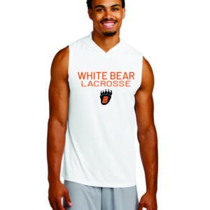 White Bear Lake Boys Lacrosse     Sport-Tek® Competitor™ Sleeveless Hoodie-White
