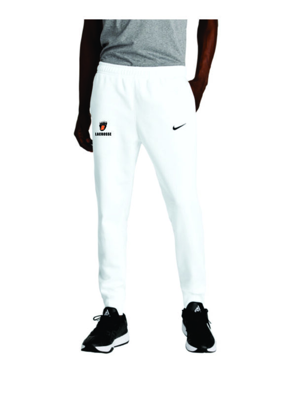White Bear Lake Boys Lacrosse   Nike Club Fleece Jogger-White