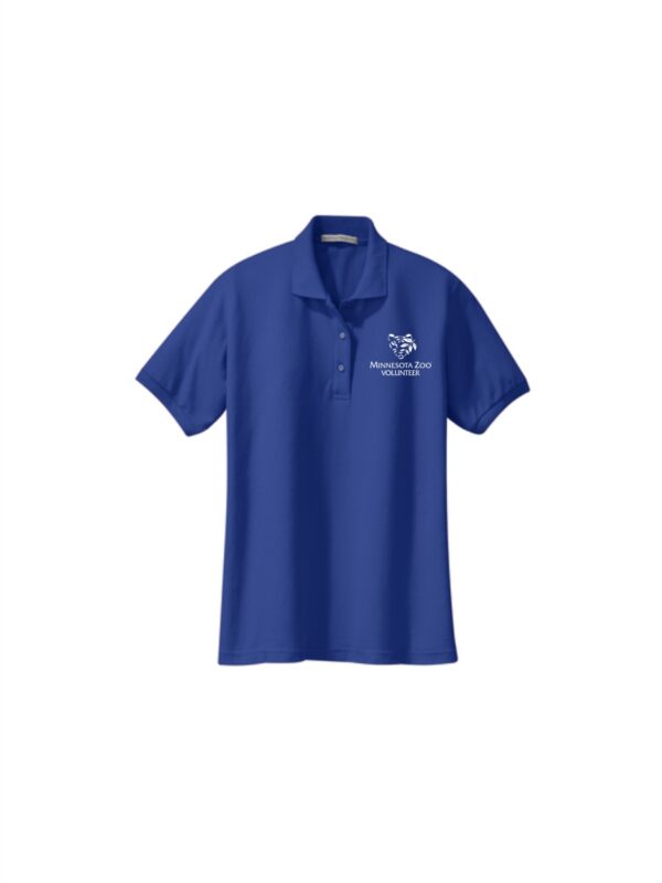 MN Zoo Volunteer Port Authority® Silk Touch™ Women's Polo