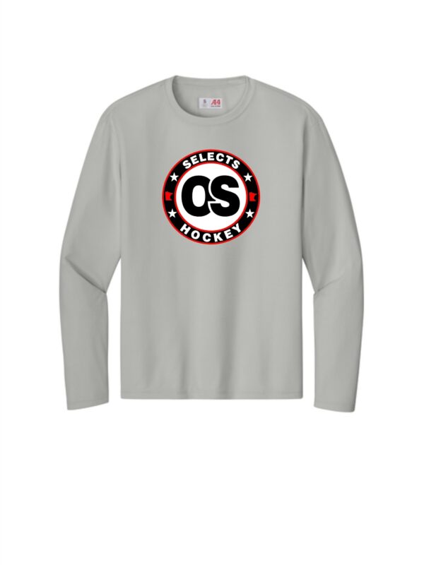 OS Selects  A4 Cooling Performance Long Sleeve Tee