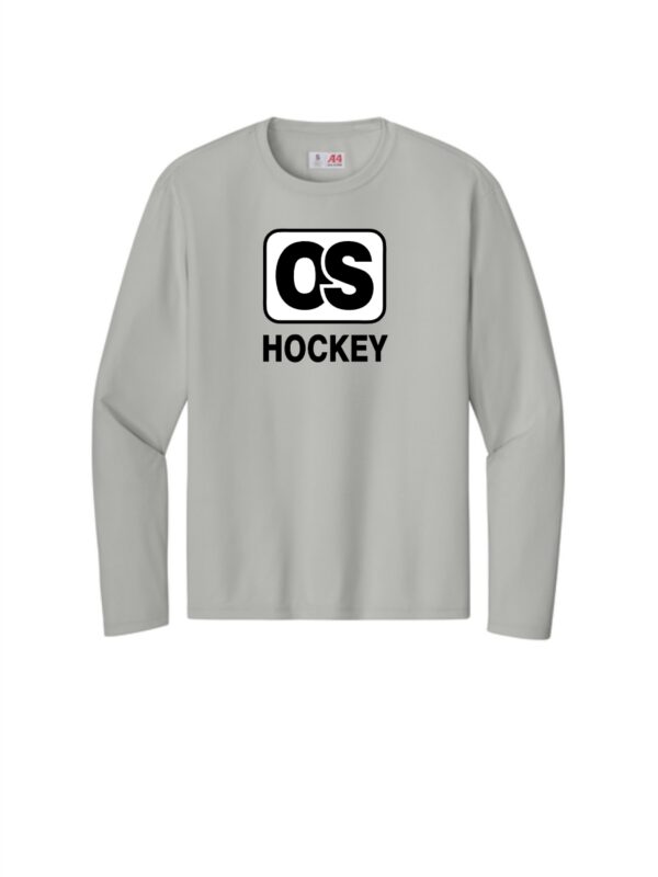 OS Hockey General  A4 Cooling Performance Long Sleeve Tee