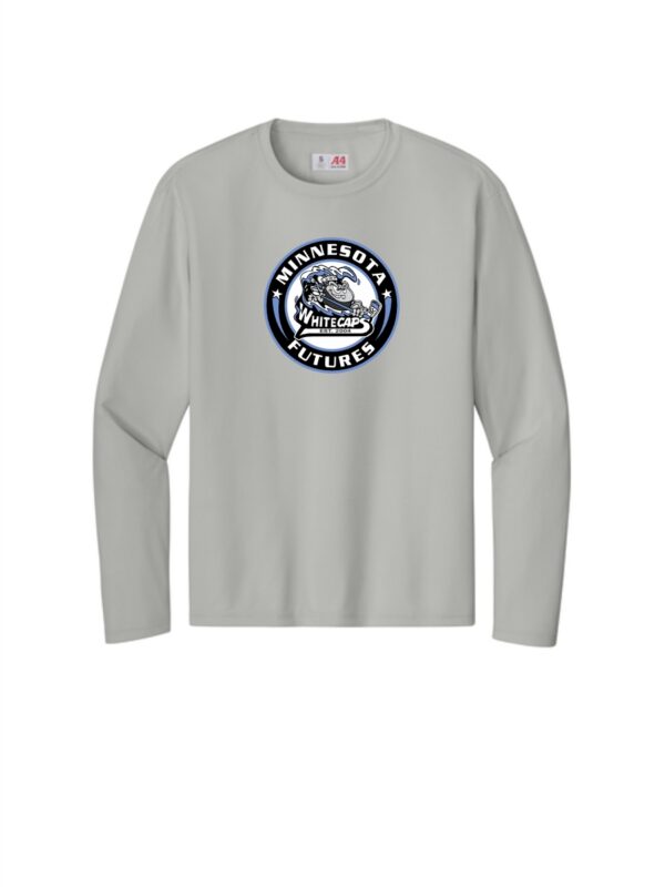 MN Whitecaps Futures  A4 Cooling Performance Long Sleeve Tee