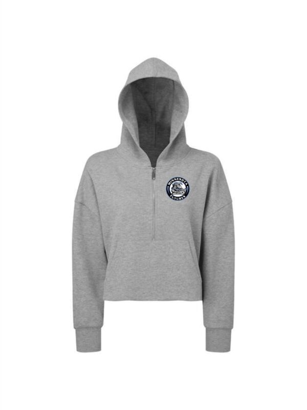 MN Whitecaps Futures  TriDri Women's Alice Half-Zip Hooded Sweatshirt
