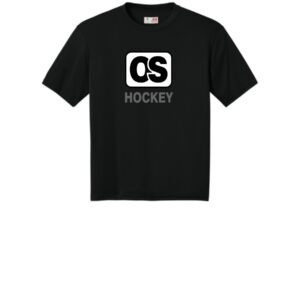 OS Hockey General  A4 Cooling Performance Short Sleeve Tee-Black