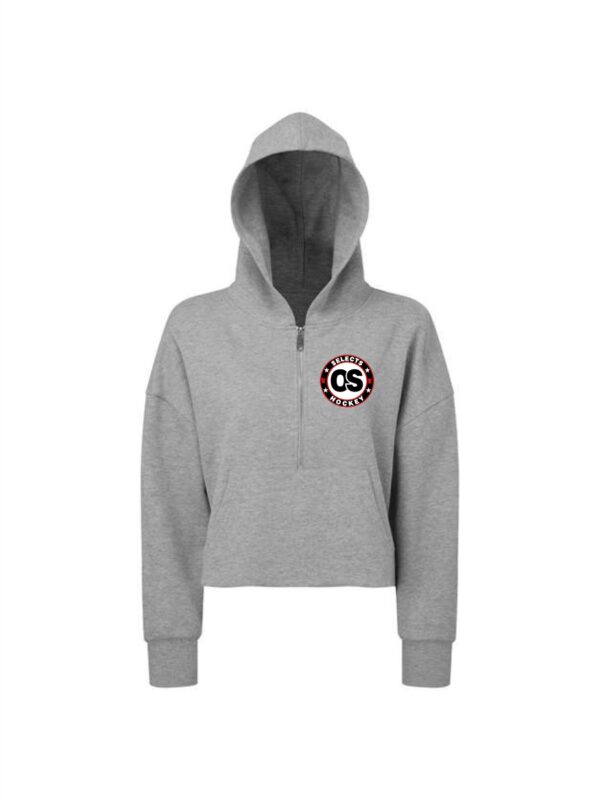 OS Selects  TriDri Women's Alice Half-Zip Hooded Sweatshirt