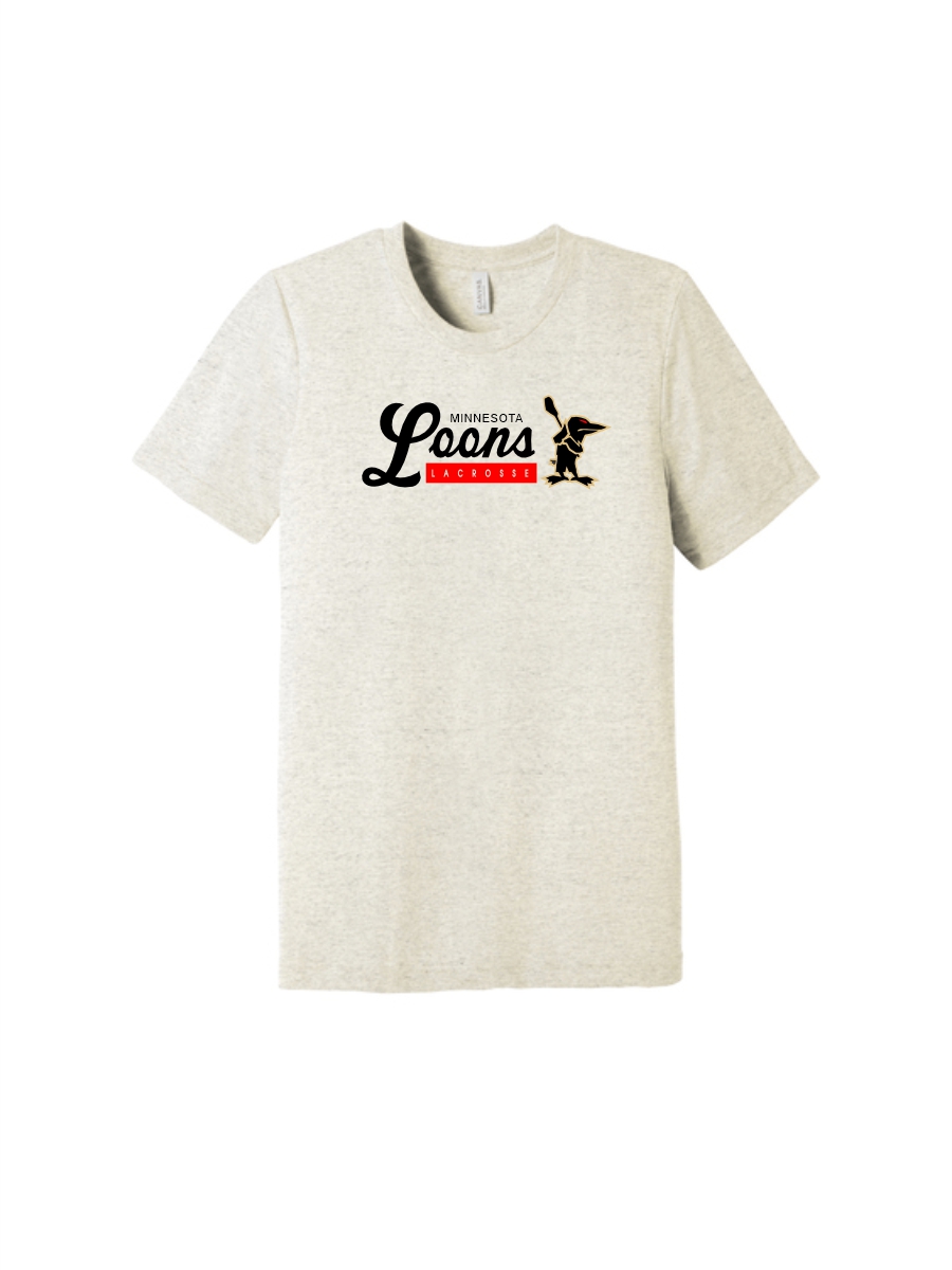 MN Loons BELLA+CANVAS® Unisex Triblend Short Sleeve Tee - Oatmeal