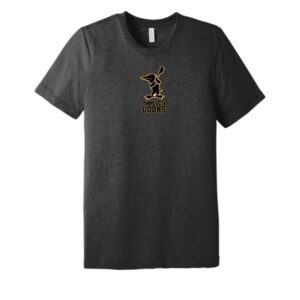 MN Loons BELLA+CANVAS® Unisex Triblend Short Sleeve Tee - Charcoal Black