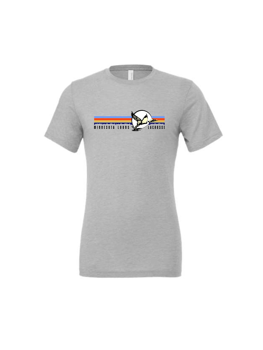 MN Loons BELLA+CANVAS® Unisex Triblend Short Sleeve Tee - Grey