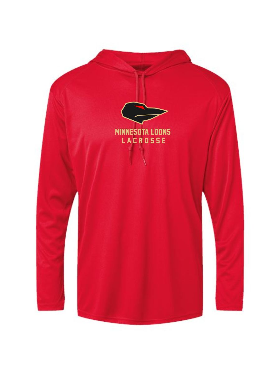 MN Loons Badger Sport B-CORE LONG SLEEVE HOODIE