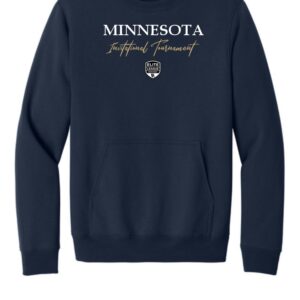 Girl’s Elite League NIT Port & Co® Core Fleece Crewneck Pocket Sweatshirt-Navy