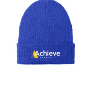 Achieve Services Port Authority® C-FREE® Recycled Beanie-True Royal