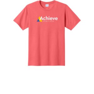 Achieve Services      Port & Company® Fan Favorite™ Tee-Coral