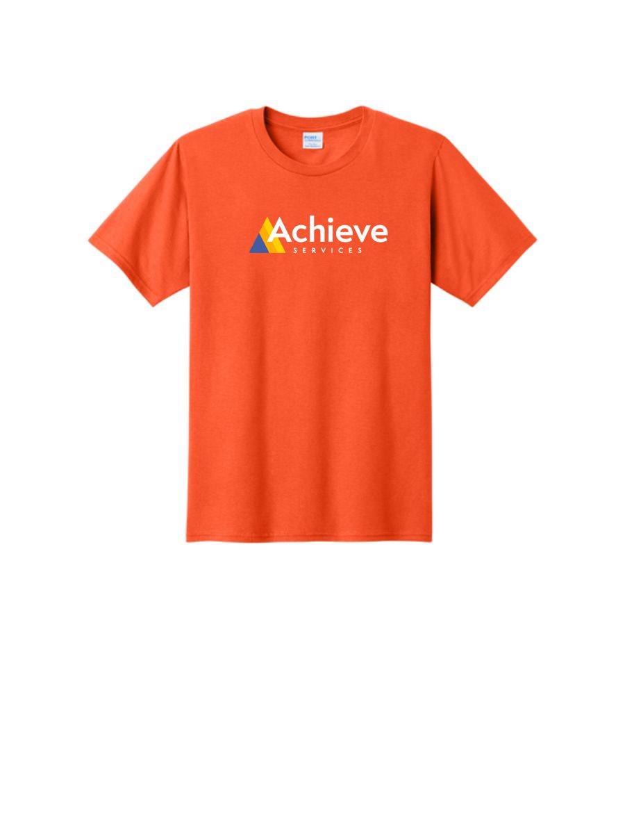 Achieve Services Port & Company® Fan Favorite™ Tee-Orange